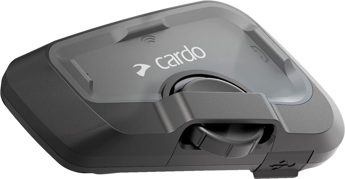 CARDO Freecom 4X Bluetooth Headset Single – Advanced Motorcycle Communication System