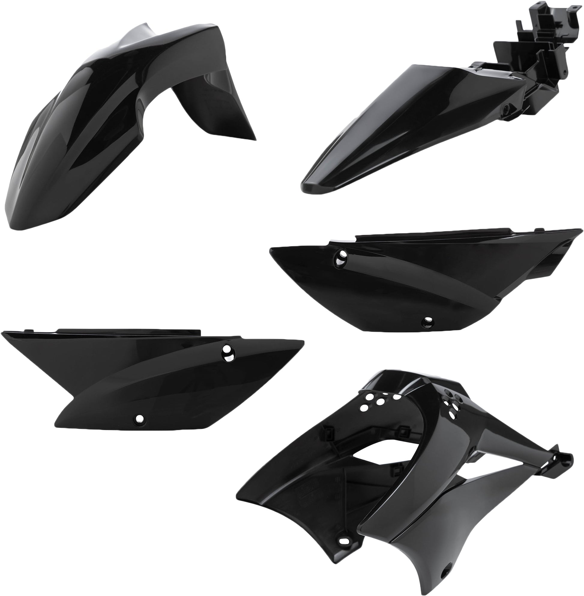 ACERBIS Plastic Body Kit for Kawasaki KLX110 2010-2019 – Black
