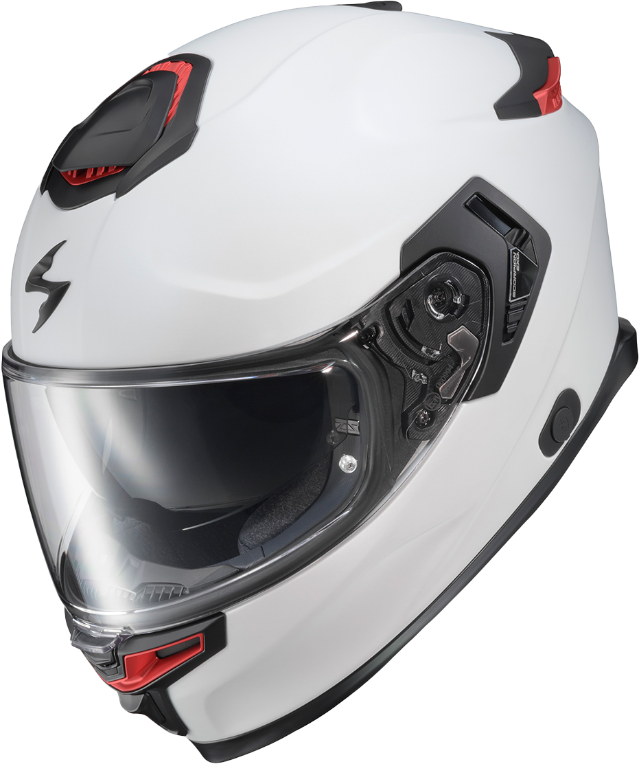 Scorpion EXO ECL-0052 Exo Eclipse Full Face Helmet in White, XS