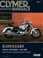 CLYMER Repair Manual for Kawasaki VN1500 Vulcan Classic and Drifter Models – Part CM4713
