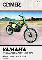 CLYMER Repair Manual for Yamaha YZ80, DT100, MX100, DT125 (Part CM410)