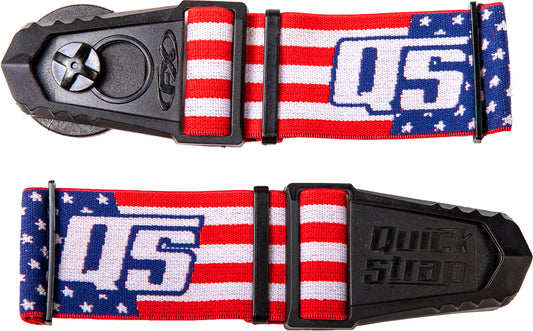 Quick Strap USA Flag Eyewear Strap Compatible with Scott, Smith, Oakley and More