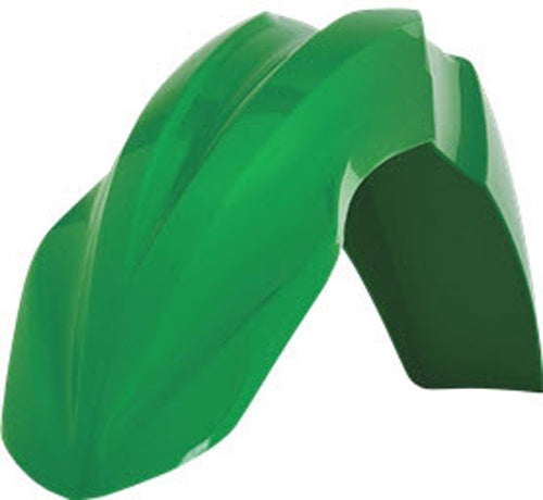 Acerbis Front Fender Green for Kawasaki KX250F and KX450F Offroad Motorcycles