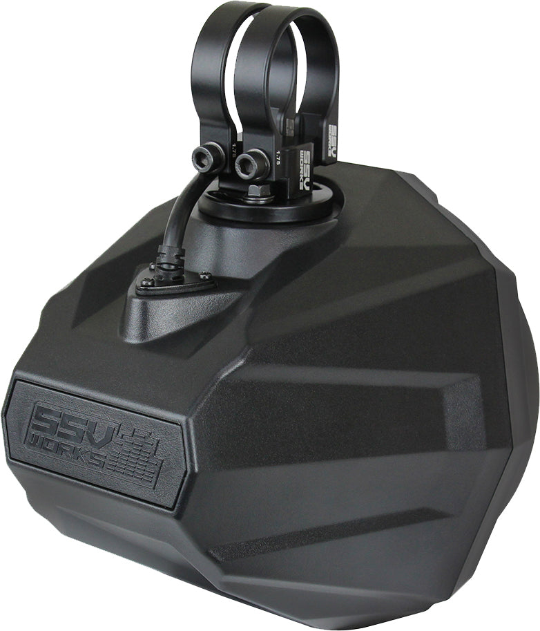 SSV Works US2-C65A-175 Custom Molded Cage Mount Pods for 6.5" Speakers - ATV/UTV Audio Enhancement