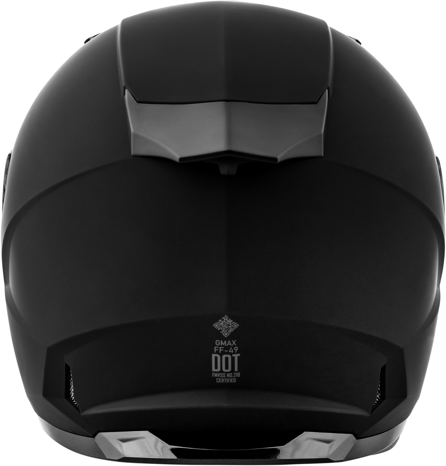 GMAX FF-49 Matte Black Full-Face Helmet for Adults, 3X-Large