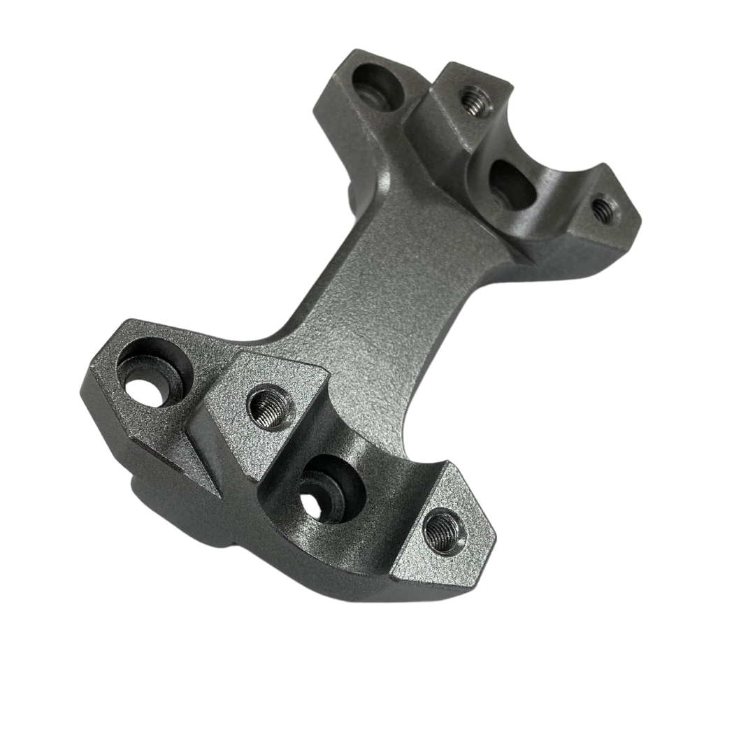 HeliBars Handlebar Risers for Suzuki - Model HR03187, Silver