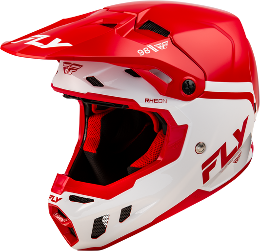 Fly Racing Formula CC Objective Full-Face Helmet 2X-Large in Red/White