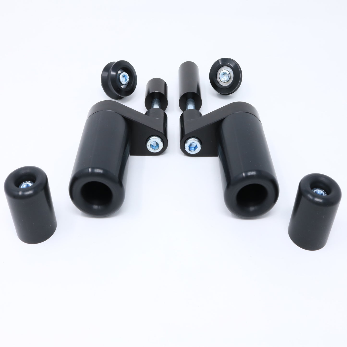 SHOGUN Complete Slider Kit No Cut Black for 2024 Kawasaki Ninja 500