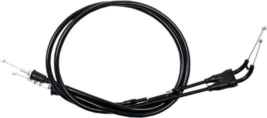 Motion Pro Black Vinyl Throttle Push Pull Cable Set for Suzuki Offroad Models
