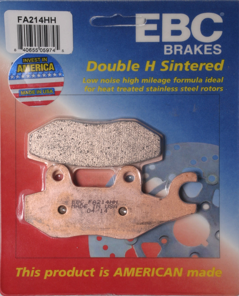 EBC FA214HH Brake Pads for Triumph Motorcycles – OEM Equivalent Street Performance