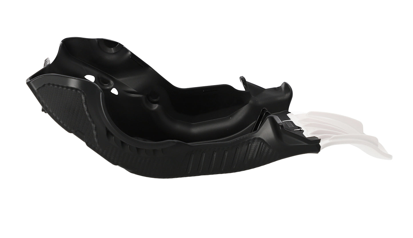 ACERBIS Skid Plate KTM Black/White for Offroad Motorcycles