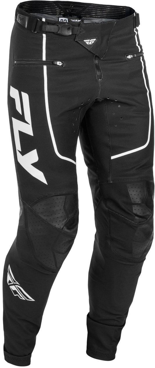 Fly Racing Rayce Bicycle Pants Men’s US 40 Black/White – MTB and BMX Performance Gear