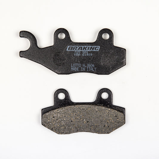 BRAKING Part Number 725SM1 Semi Metallic Brake Pad Set for Street Performance