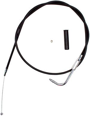 MOTION PRO Black Vinyl Throttle Cable for Harley Davidson and V-Twin Motorcycles