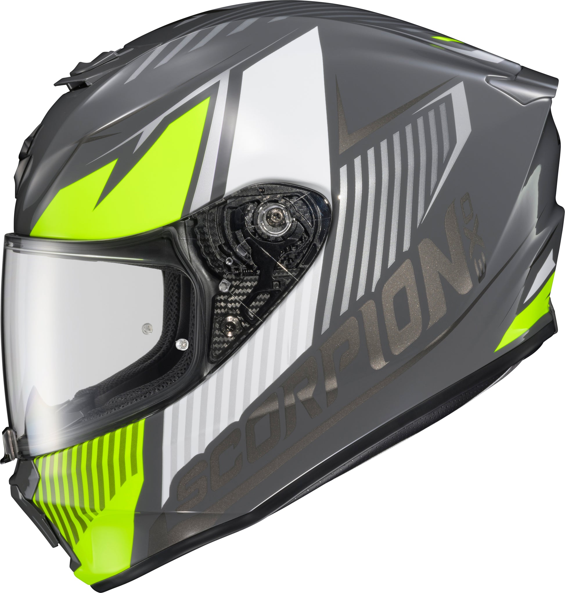 SCORPION EXO R330 Full Face Helmet - Hi-Vis Yellow, Large