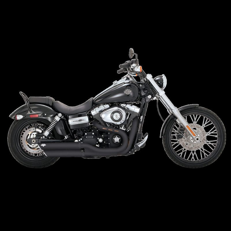 Vance & Hines Harley-Davidson 08-17 Dyna / Fatbob/ Wide Glide Twin Slash 3in Slip-On Exhaust