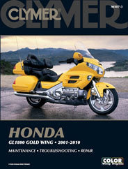 Clymer Repair Manual for Honda GL1800 Gold Wing (2001-2005) – Part CM5073