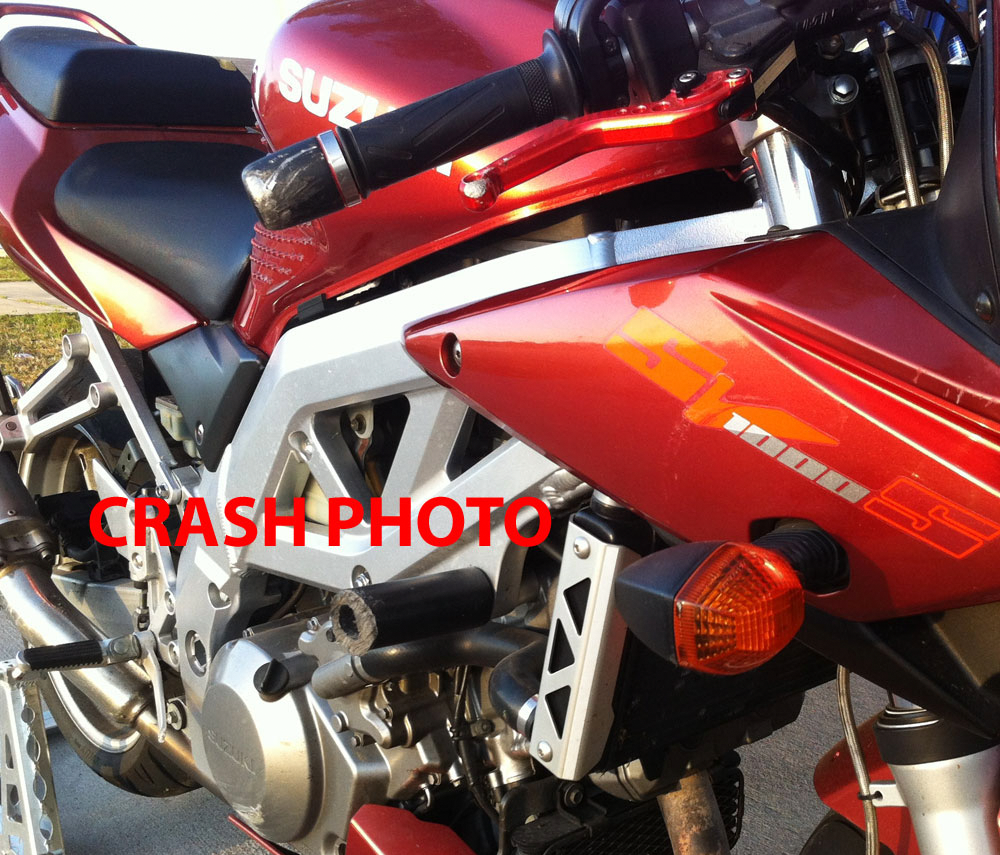 Shogun Motorsports Black Frame Sliders for Suzuki SV1000 Series – Part 750-5909