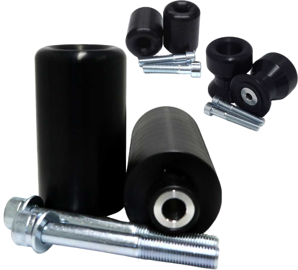 Shogun Motorsports Complete Slider Kit for Yamaha MT-09 (Part #755-6449) in Black
