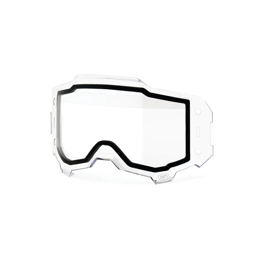 100-Percent Armega/Armatic Forecast Dual Pane Clear Lens for Offroad Eyewear