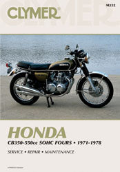 CLYMER Repair Manual for Honda CB350 and CB400F Super Sport Models – Part CM332