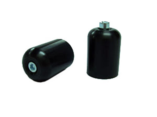 SHOGUN Bar End Sliders Black for Honda CBR300R 2015-2021