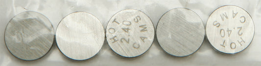 Hot Cams Valve Shims 8.90x2.40mm 5-Pack for Offroad Engine Applications