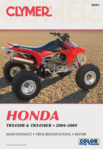 CLYMER Honda TRX450R Repair Manual - Part Number CM201