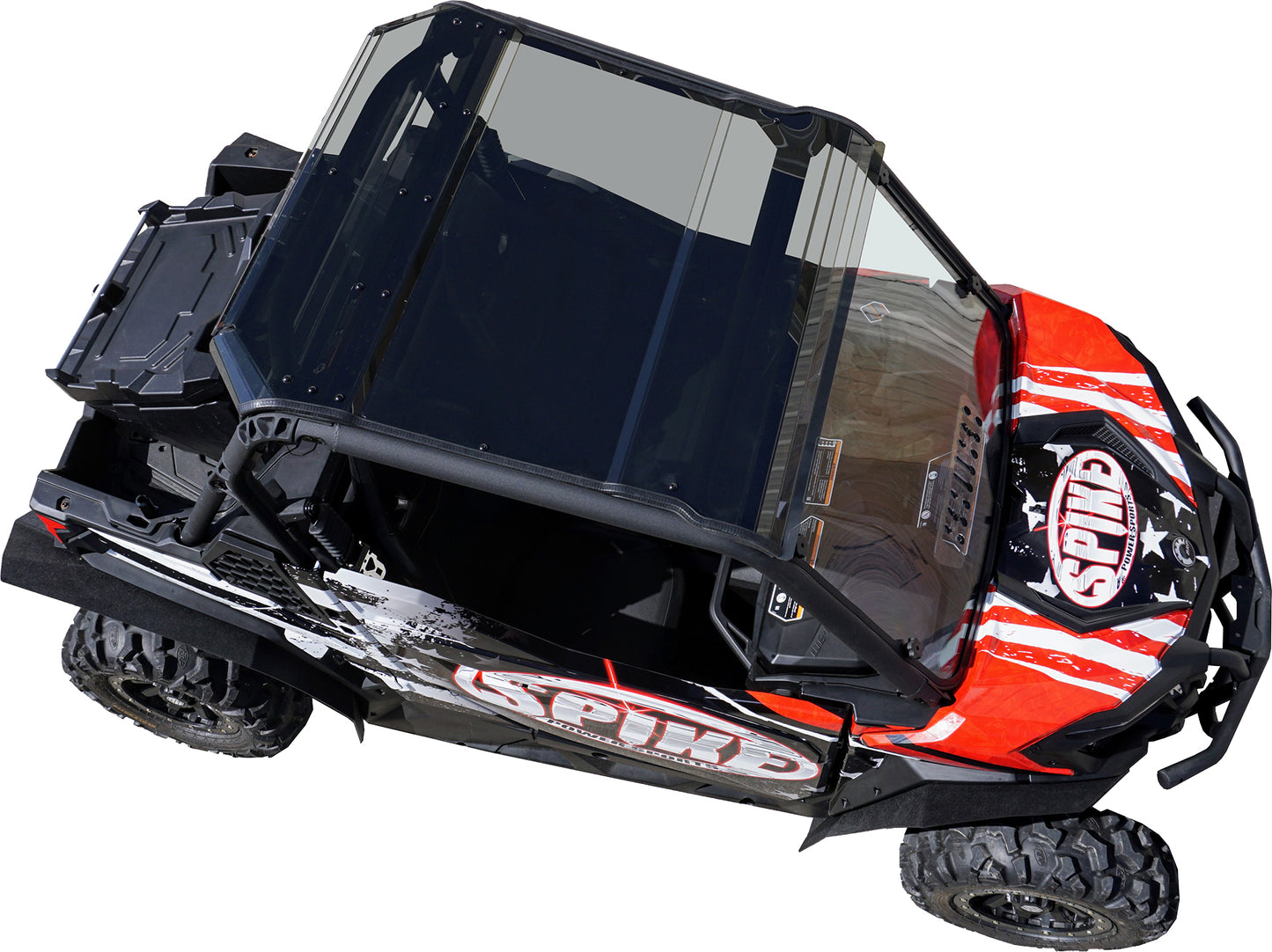 SPIKE Over Fenders Black Set for Can-Am Maverick Trail (Part #44-2600)