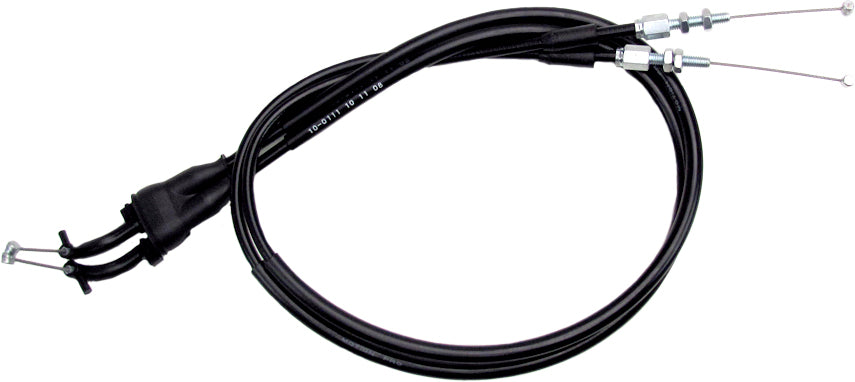 MOTION PRO Black Vinyl Throttle Push Pull Cable Set for KTM Offroad Motorcycles