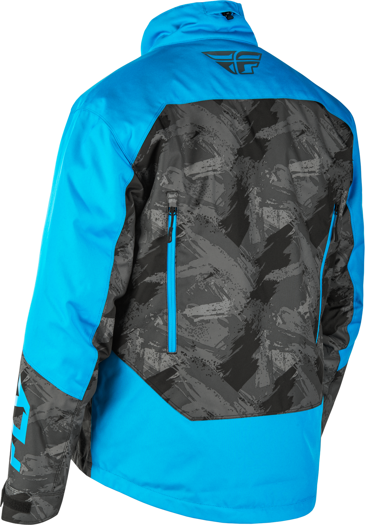 Fly Racing SNX Pro Jacket Blue/Black 3X-Large - Snow Sports Outerwear