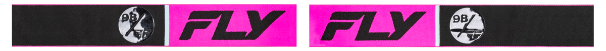 Fly Racing Zone Elite Snow Goggles Pink/Black with Polarized Rose Lens