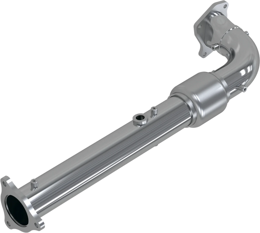 MBRP Part AT-9524RP Single Slip-On 2.5 Inch Race Pipe for Polaris RZR XP Turbo Models