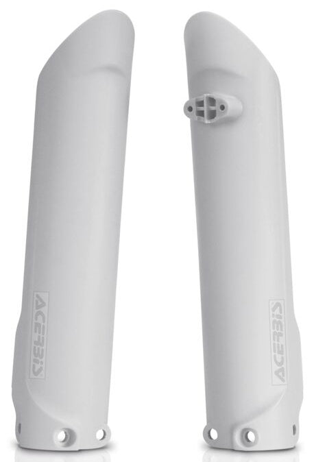Acerbis Front Fork Covers White for KTM Offroad Motorcycles