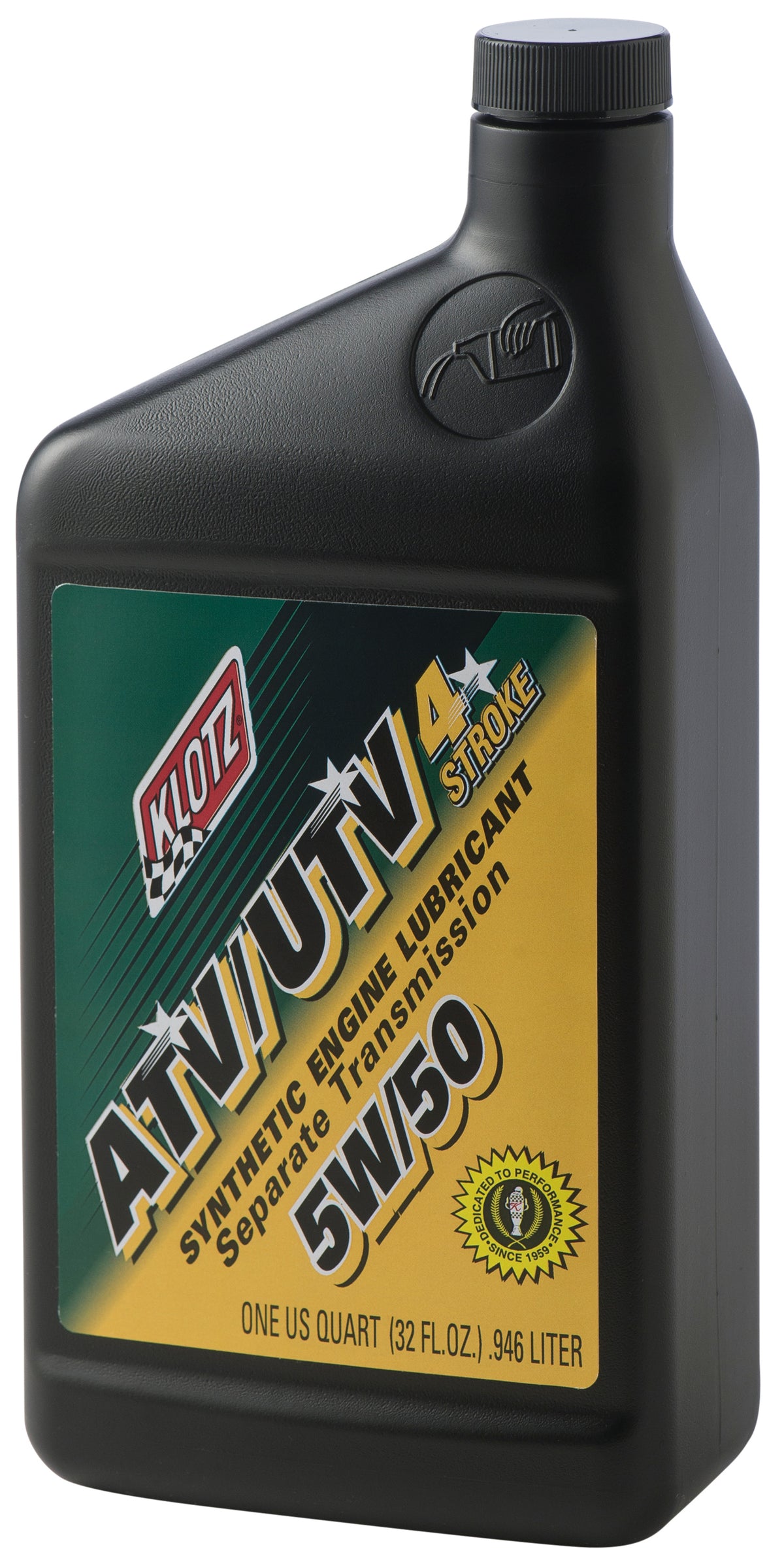 KLOTZ ATV/UTV Synthetic Engine Oil 5W50 - 32 oz. for High-Performance Off-Road Vehicles
