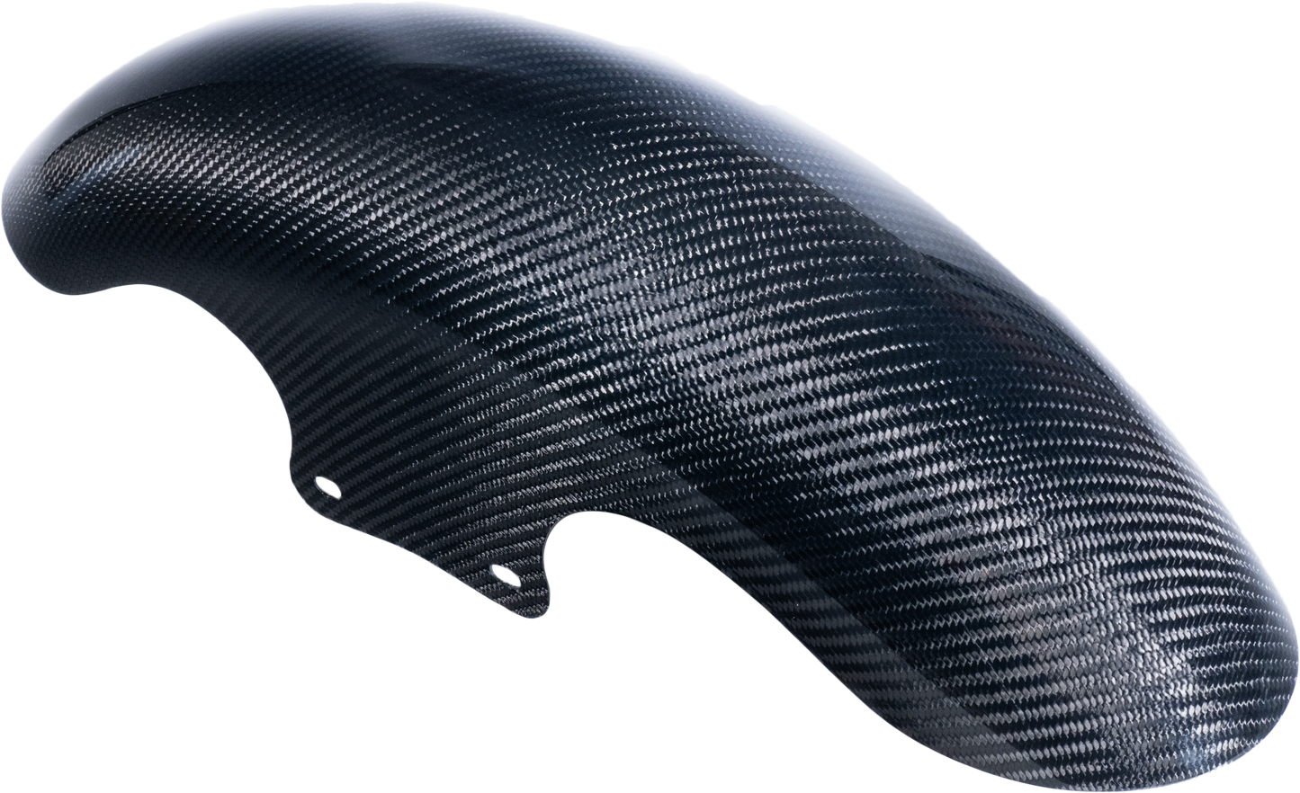 Hofmann Designs Carbon Fiber Short Front Fender for V-Twin Motorcycles
