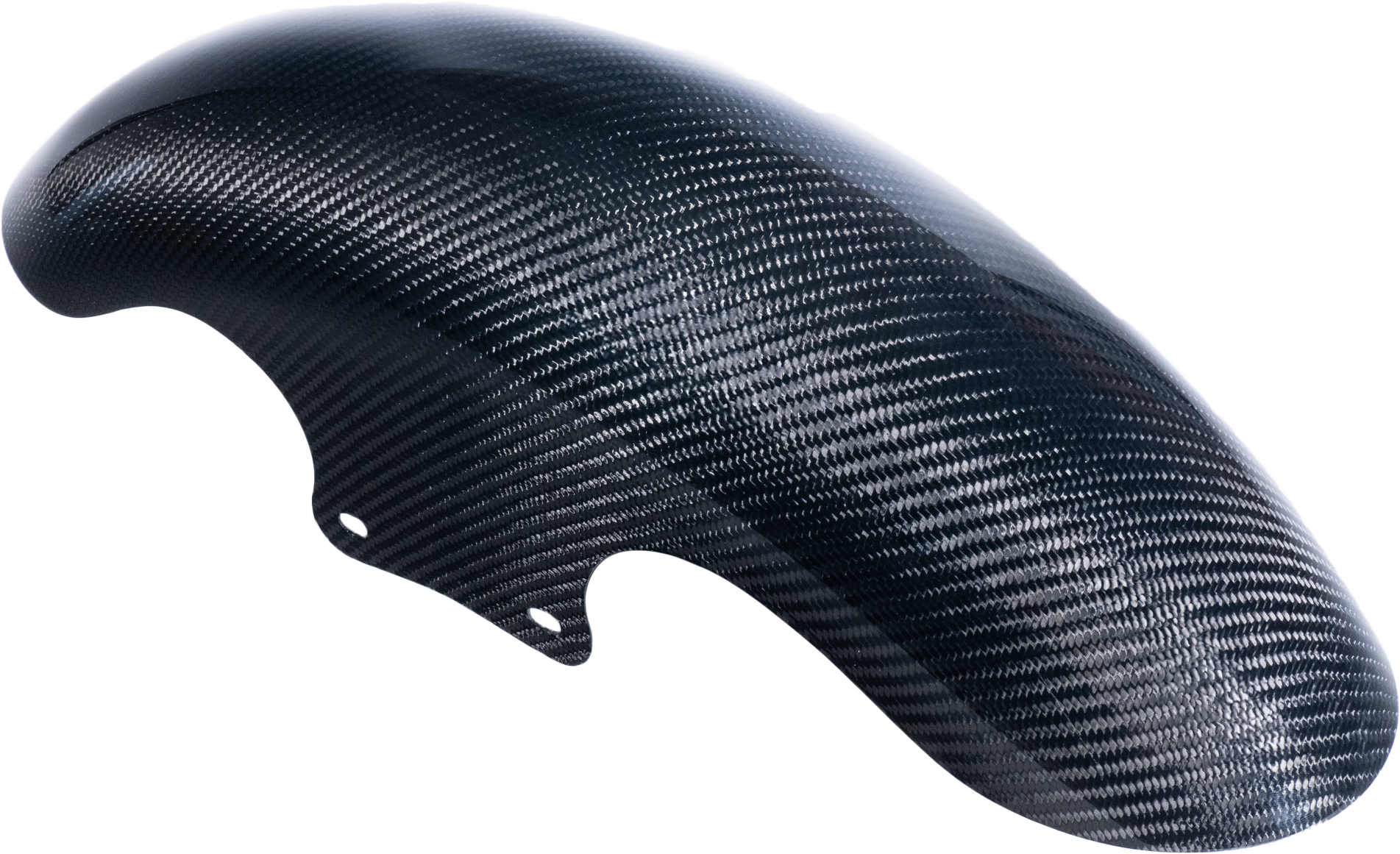 Hofmann Designs Carbon Fiber Short Front Fender for V-Twin Motorcycles