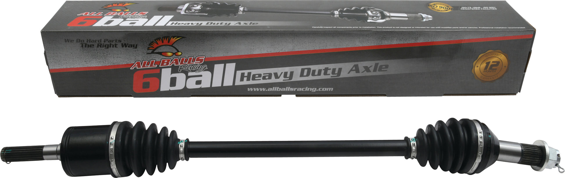ALL BALLS Heavy Duty Front Axle for ATV/UTV - Part AB6-CA-8-134