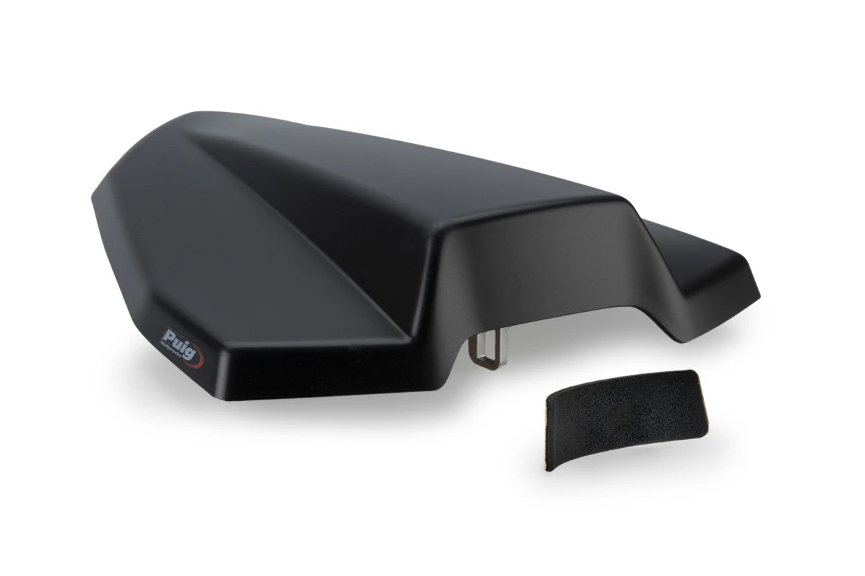 PUIG Rear Seat Cowl Matte Black for Street Bikes – Part Number 21705J