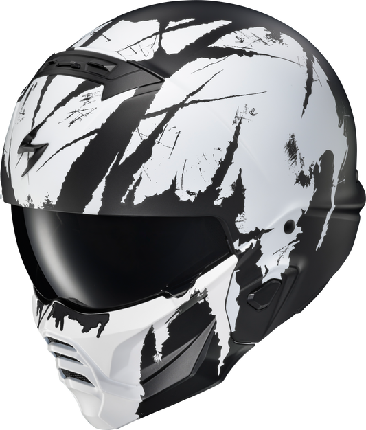 Scorpion EXO Covert 2 Open Face Helmet Marauder 2 Small - Street Motorcycle Helmet with Removable Mask and Integrated Communication Port