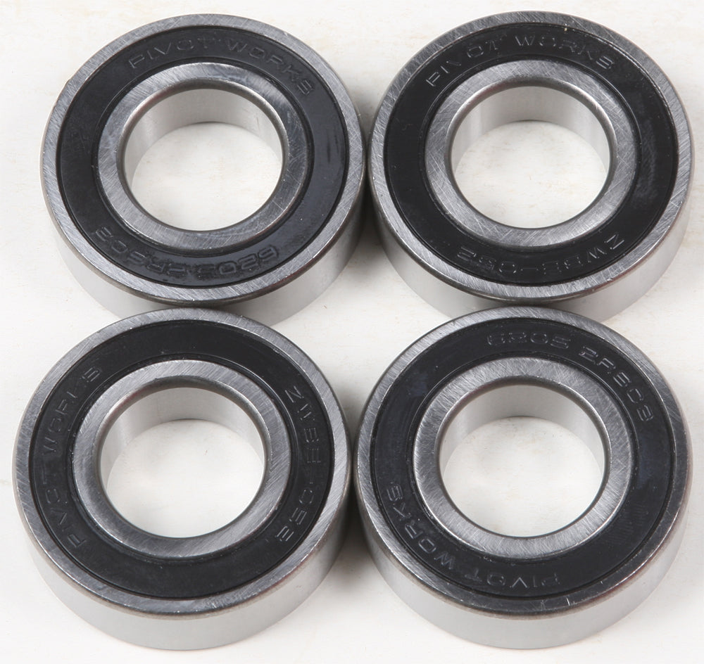 HardDrive Rear Wheel Bearing Kit 4-Piece for Harley Davidson V-Twin Models