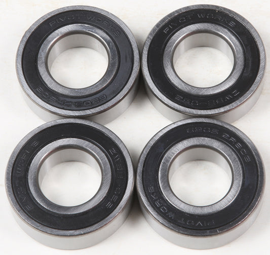 HardDrive Rear Wheel Bearing Kit 4-Piece for Harley Davidson V-Twin Models