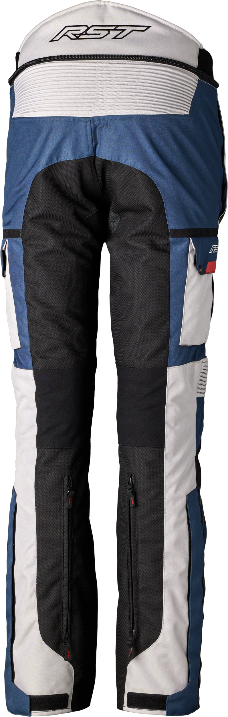 RST Pro Series Adventure-X Textile Motorcycle Pants US 36 in Silver/Blue/Red