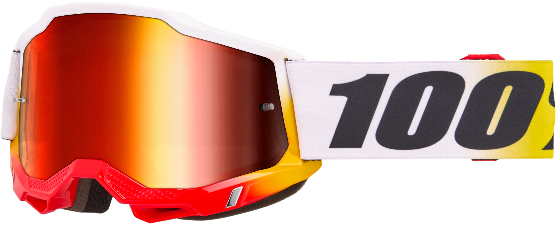 100 Percent Accuri 2 Goggle Torken Mirror Red Lens for Offroad Eyewear