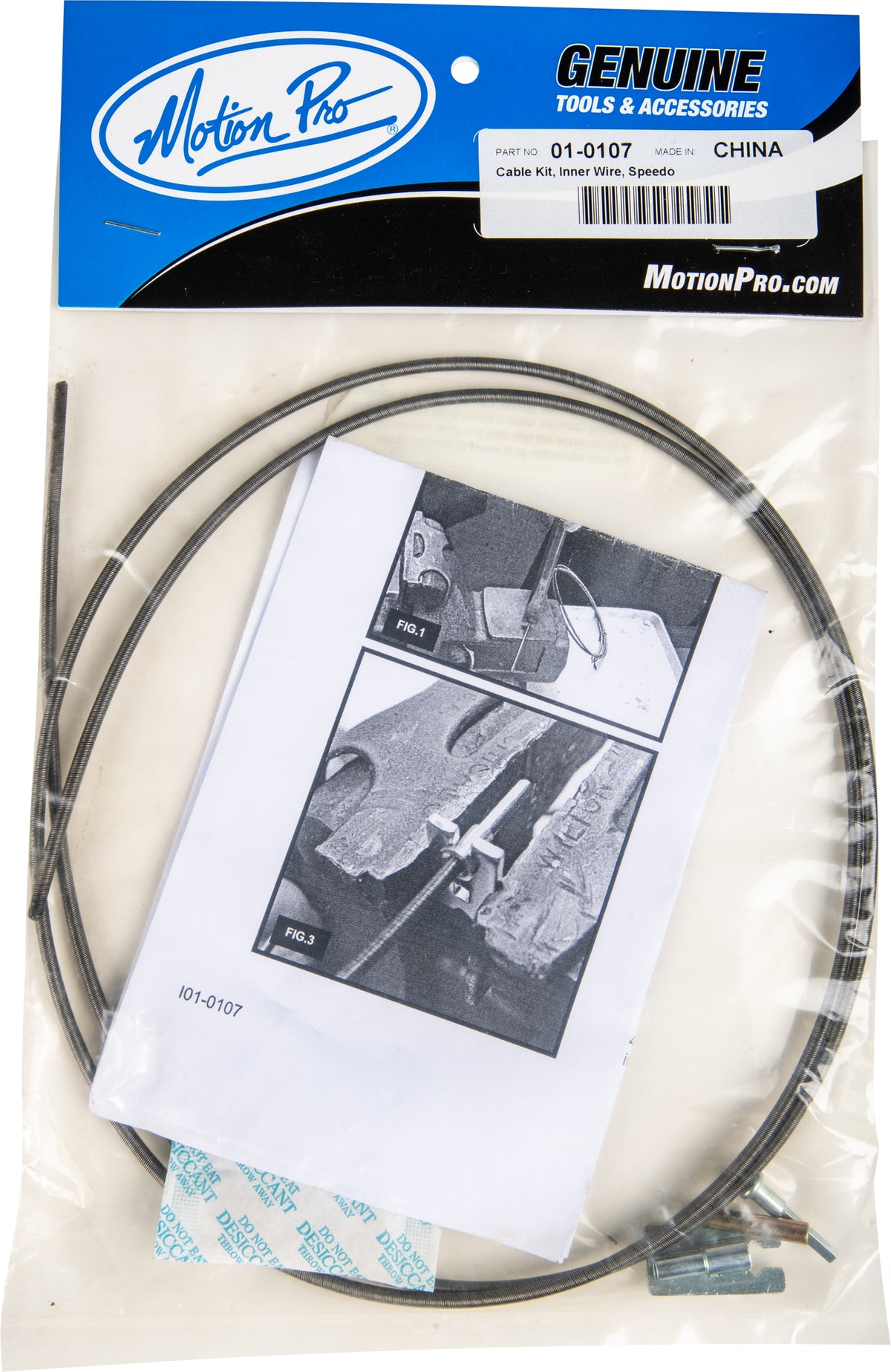 Motion Pro 01-0107 Inner Wire Speedo Cable Kit for Universal Motorcycle Fit