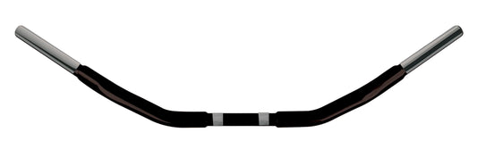 WILD 1 Chubby Knuckle Bar Satin Black - 1.25-inch Handlebar for Harley-Davidson V-Twin Models