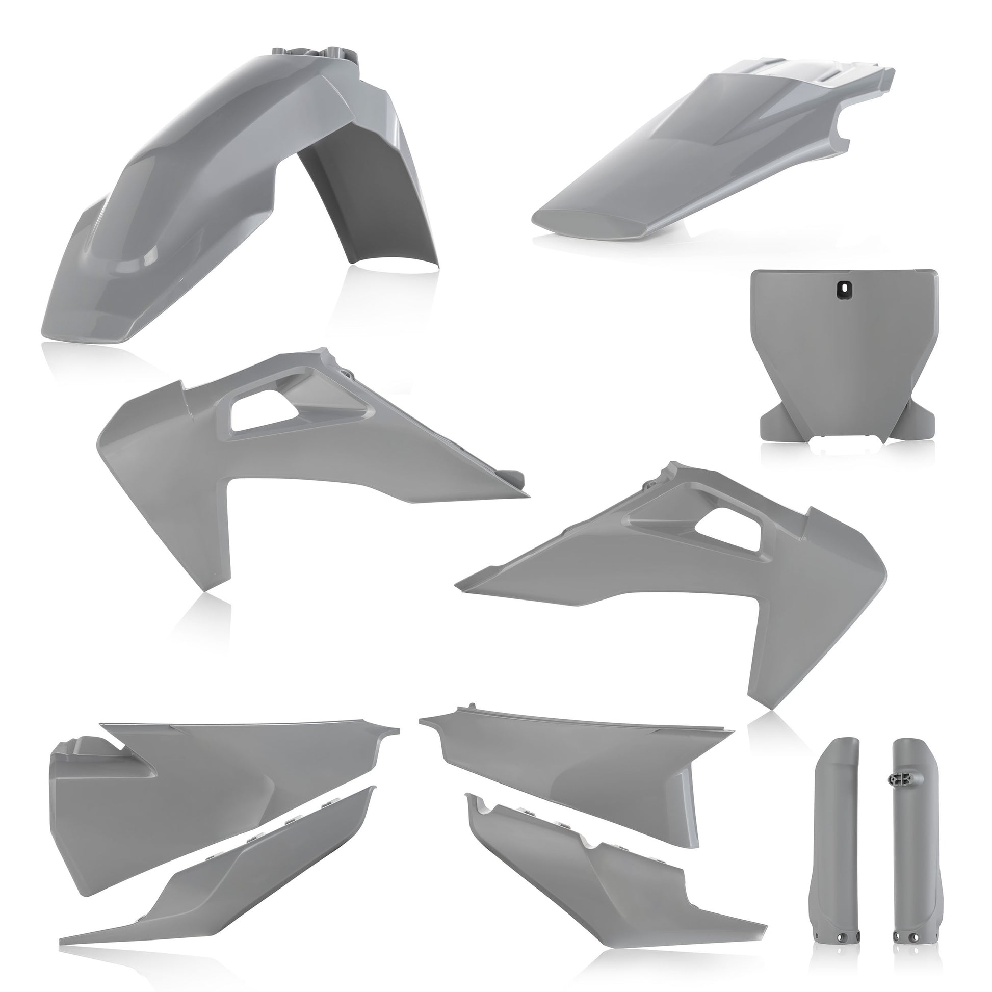 ACERBIS Full Plastic Kit for Husqvarna FC 450 Rockstar Edition (2019-2021) - Grey