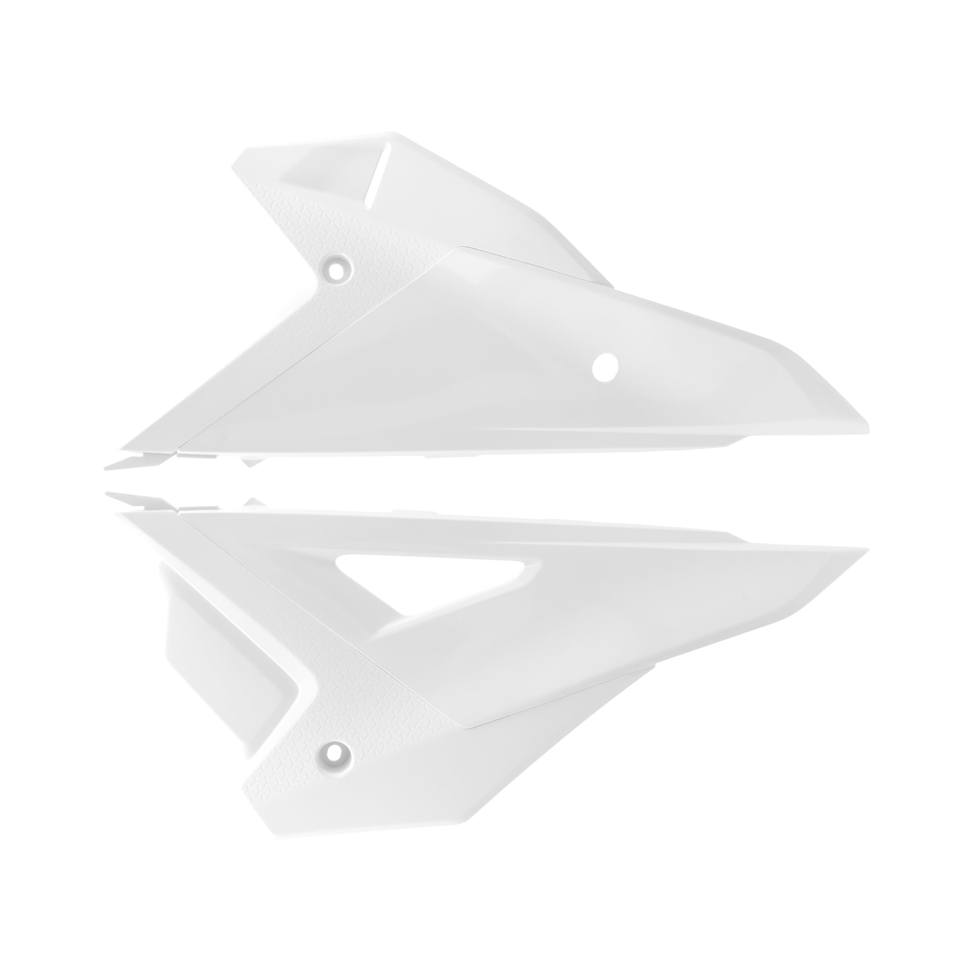 Acerbis CRF White Upper and Lower Side Panels for Offroad Motorcycles (Part 2986030002)