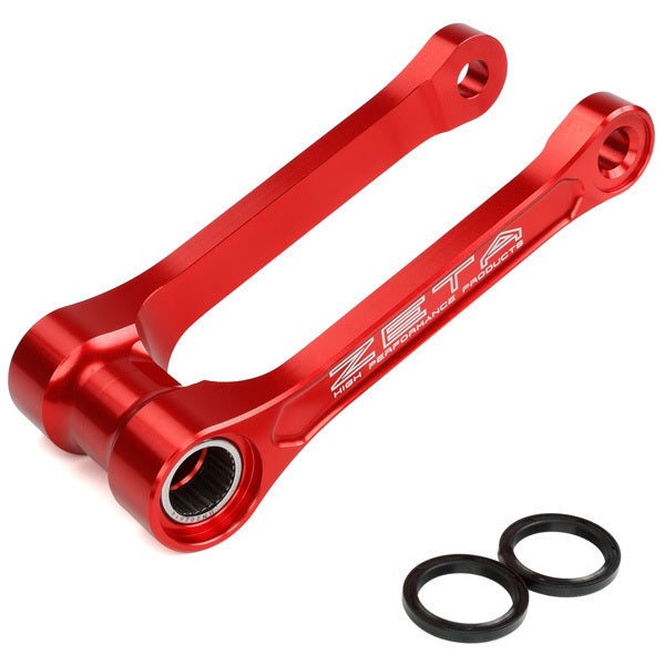 ZETA Lowering Link for Honda CRF250R and CRF450R – Red Offroad Suspension Component Part ZE56-05032