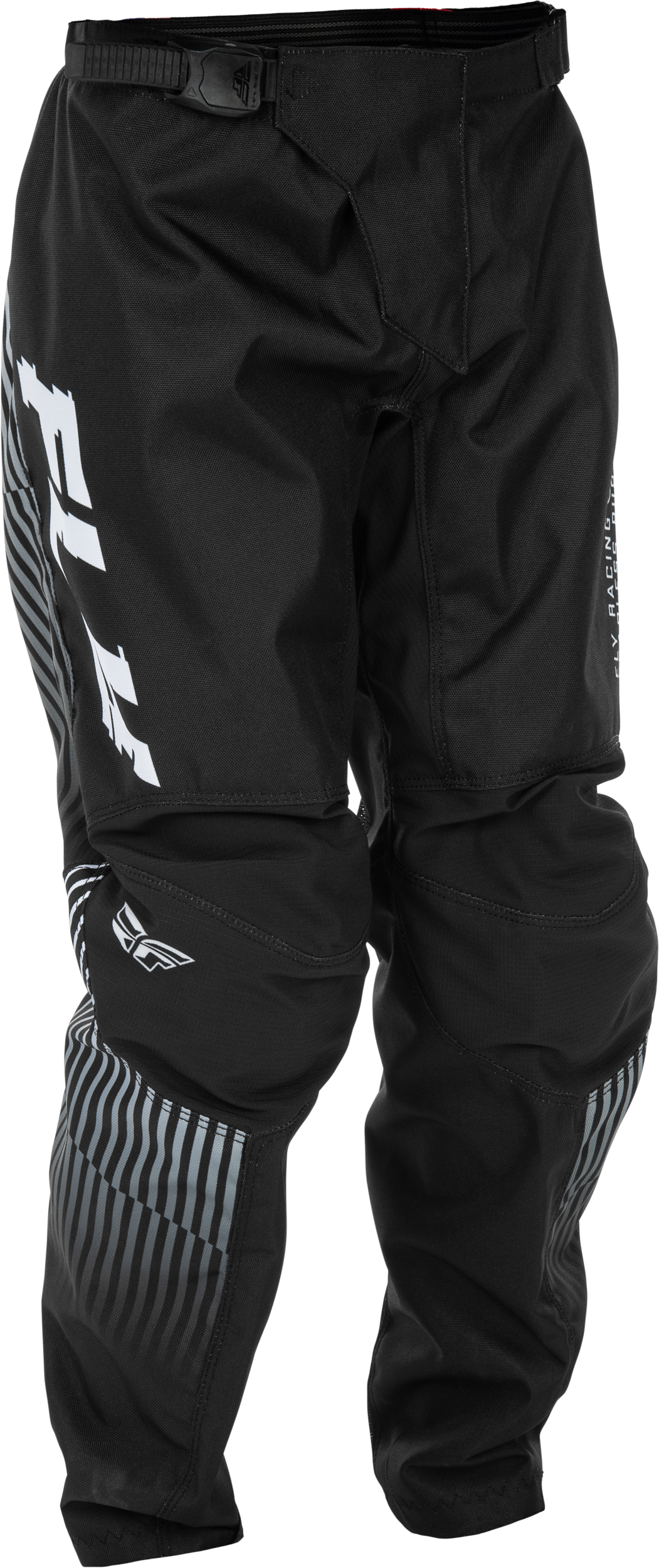 Fly Racing Youth F-16 Offroad Pants Black/White Size 26